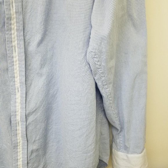 Excellent Robert Graham Men's XL Blue L/S Shirt - Picture 3 of 7